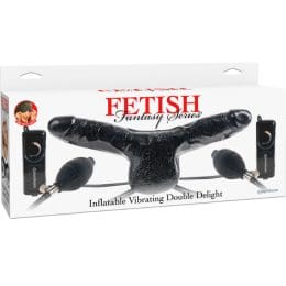 FETISH FANTASY SERIES - SERIES INFLATABLE VIBRATING DOUBLE DELIGHT 2